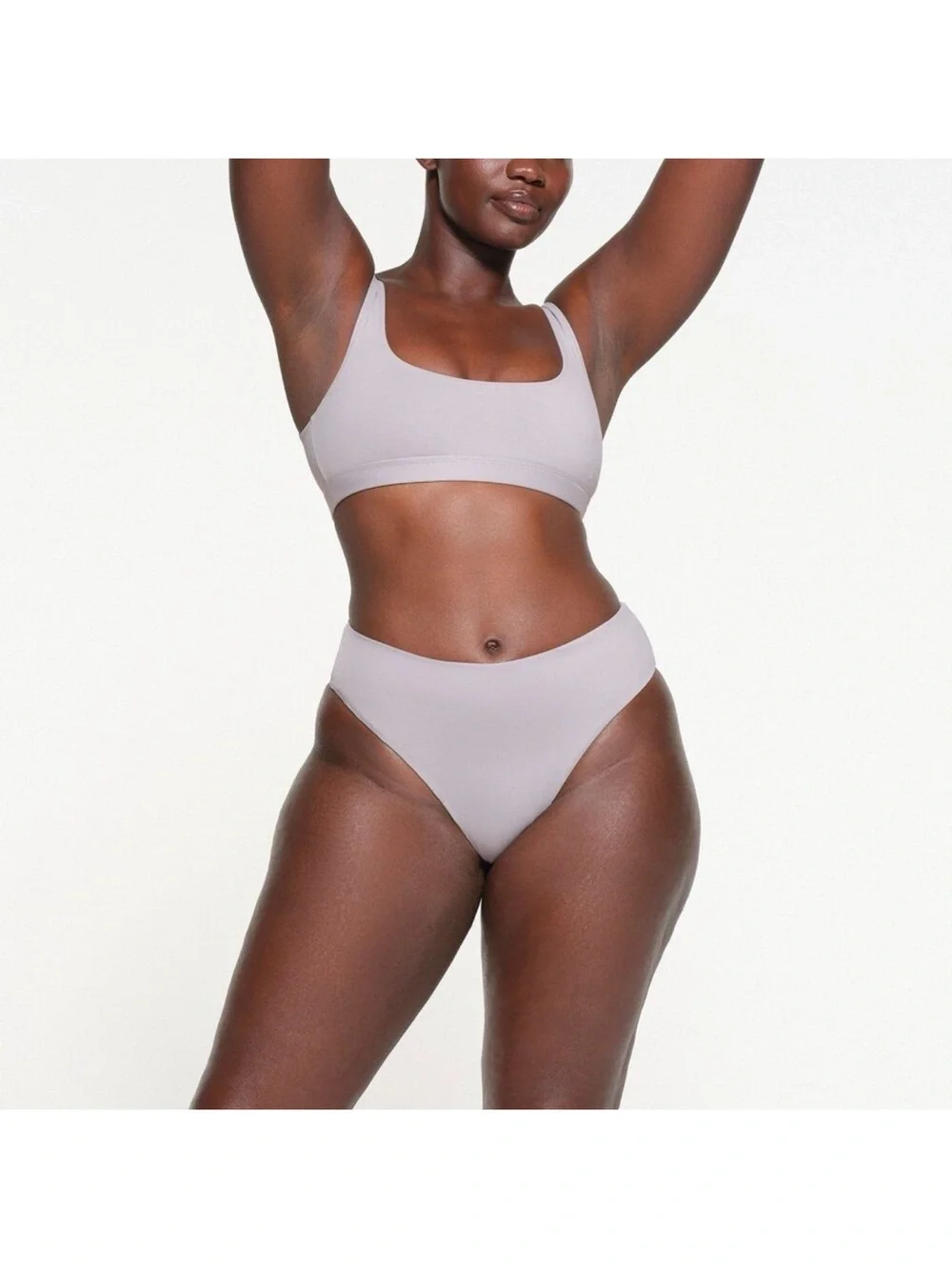 SKIMS signature swim mid waist bottom